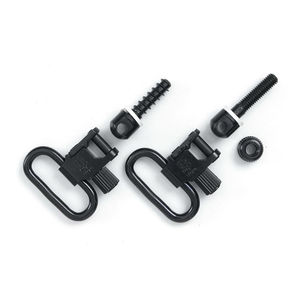 Uncle Mike's 1" Quick Detach Super Sling Swivel with Tri-Lock, Blued - 14033 - Uncle Mike's