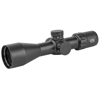 US Optics TS Series Rifle Scope 3-12x44mm w/ MIL Hunting Reticle, Black - MHR TS-12X MHR - Us Optics