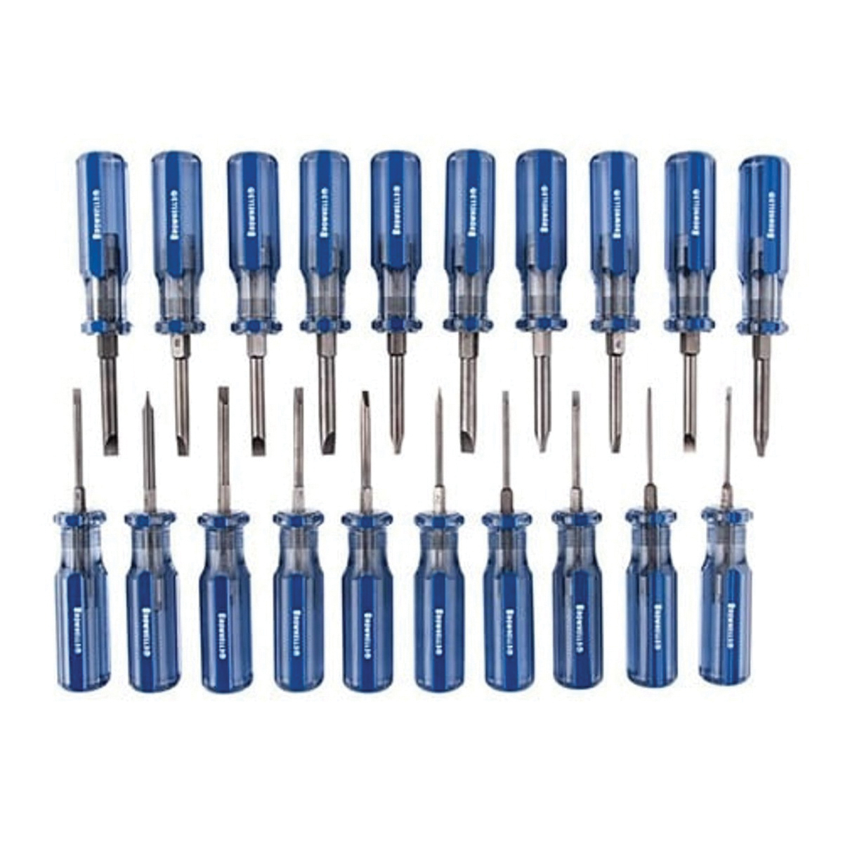 Brownells Gunsmith Master Fixed Blade Screwdriver Set