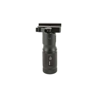 Leapers UTG Vertical Foregrip Foldable Low Profile QD, Black - MNT-GRP002SQ - Leapers, Inc.