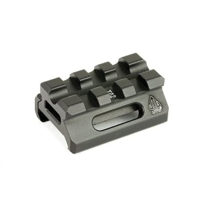 Leapers UTG Super Slim Picatinny Riser Mount 12" Height 3 Slots., Black - MT-RSX5S - Leapers, Inc.