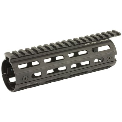 Leapers UTG PRO Super Slim Drop In MLOK  AR-15 Rail System Carbine Length, Black - MTU001SSM