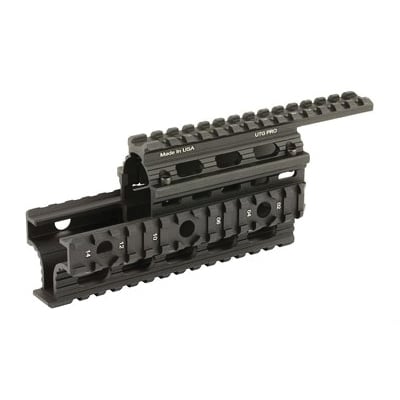 Leapers UTG Tactical Quad Rail Fits AK Black - MTU009 - Leapers, Inc.