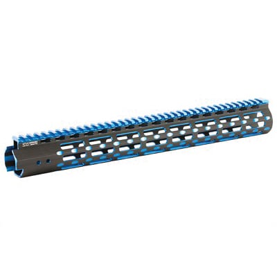 Leapers UTG PRO M-Lok Super Slim 15" Free Floating Rail, Blue/Black -  MTU019SSMB2 - Leapers, Inc.