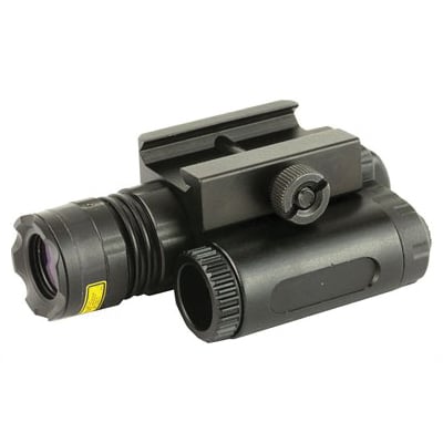 Leapers UTG Bull Dot Laser Compact Fits PicatinnyWeaver Black - Instant Target Aiming Green Laser - SCP-LS289S - Leapers, Inc.