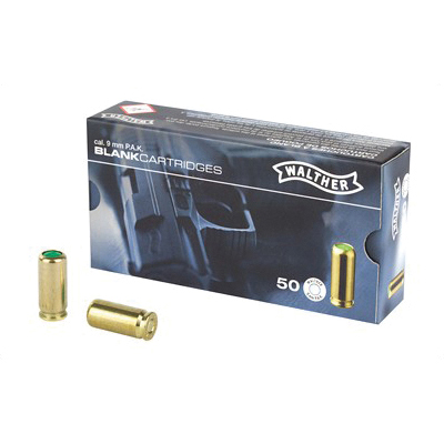 Umarex 9mm Blanks for PAK 50rds - 2252753 - Umarex