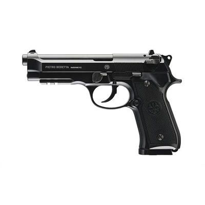 Umarex Beretta M92 A1 4.5" CO2 Powered 350 fps .177 BB Pistol, Black - 2253017