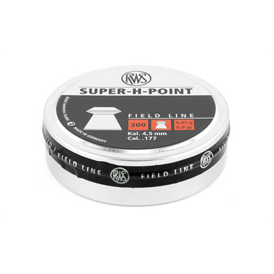RWS Super H-Point Field Line .177 Airgun Pellets, 300 Pack - 2317403 - Rws