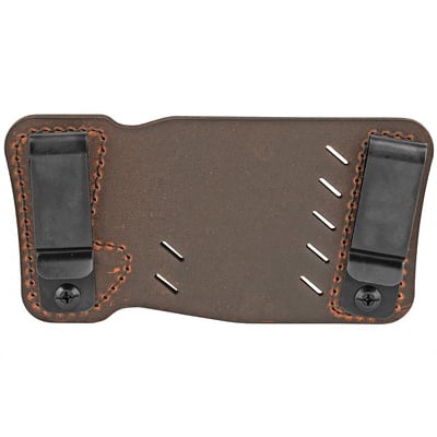 Versacarry Orion RH IWB/OWB Single Stack Holster, Distressed Brown Leather - 22103 - Versacarry