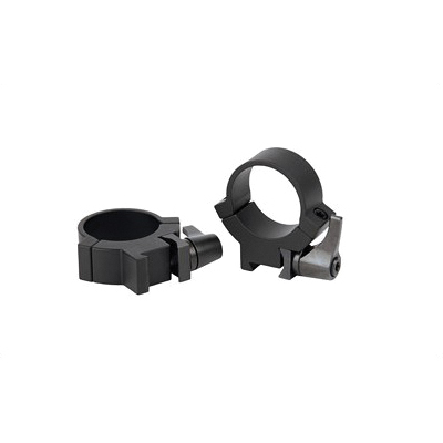 Warne 7.3 Series Medium 1" Scope Rings, Silver - 721LM - Warne