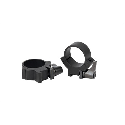 Warne 7.3 Series Medium 1" Scope Rings, Silver - 721LM