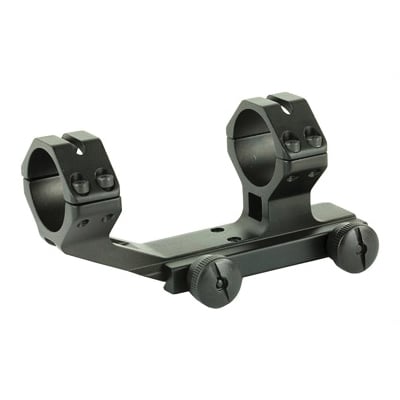 Weaver Thumbnut SPR High 1 Piece 30mm Scope Mount, Black - 48375 - Weaver