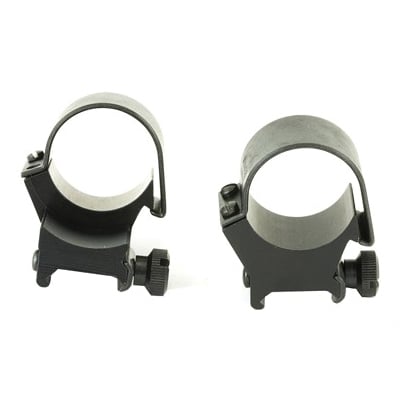 Weaver Detachable Top Mount High Extension 30mm Scope Rings, Matte Black - 49152 - Weaver