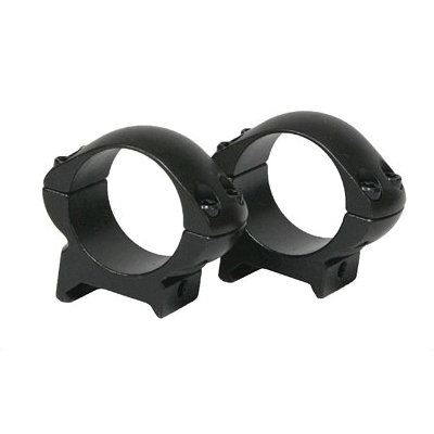 Weaver Grand Slam Medium Height 1" Scope Rings, Matte Black - 49303 - Weaver