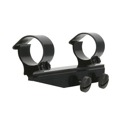 Weaver Side Mount Long Bracket 1 Piece High 1" Scope Mount, Black - 49340 - Weaver