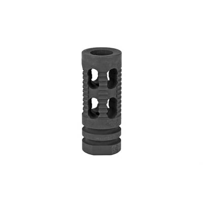 Yankee Hill Machine Co Phantom Muzzle Brake, Smooth, 1/2x28, Fits AR Rifles, Black - YHM-28-5M2 - Yhm