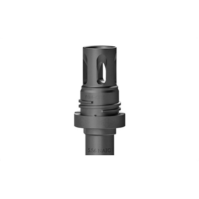 Yankee Hill Machine Co Mini QD Flash Hider 1/2-28" Thread, BLK - YHM-4315-28A - Yhm