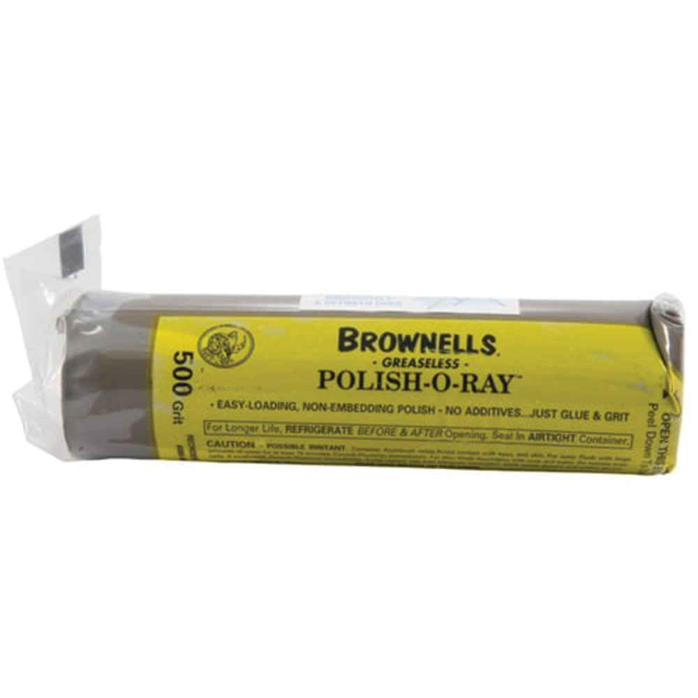 Brownells 500 Grit Polish-O-Ray, 2.42 lb Plastic Tube