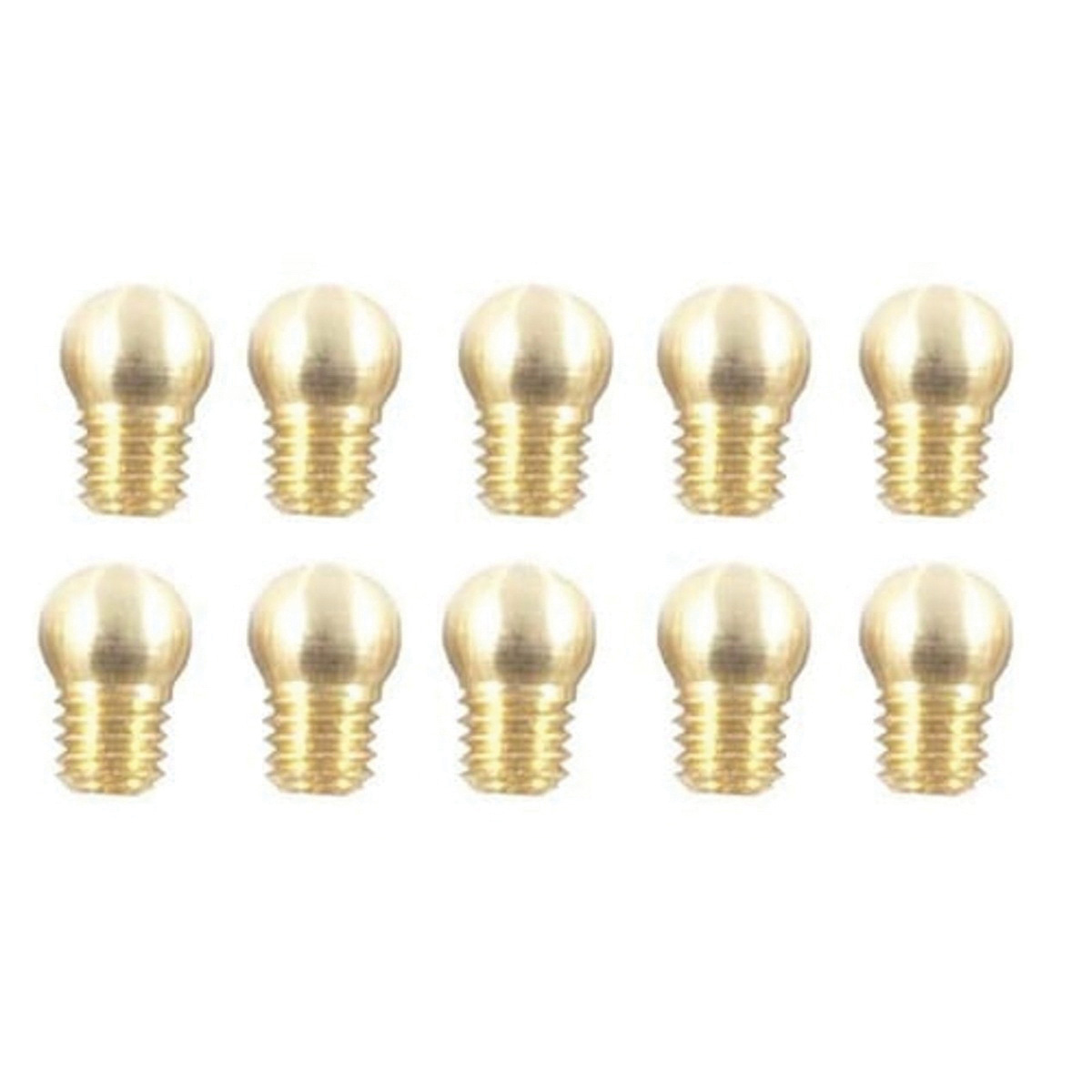 Brownells #4 Shotgun Sight Refill, Gold Pack of 10