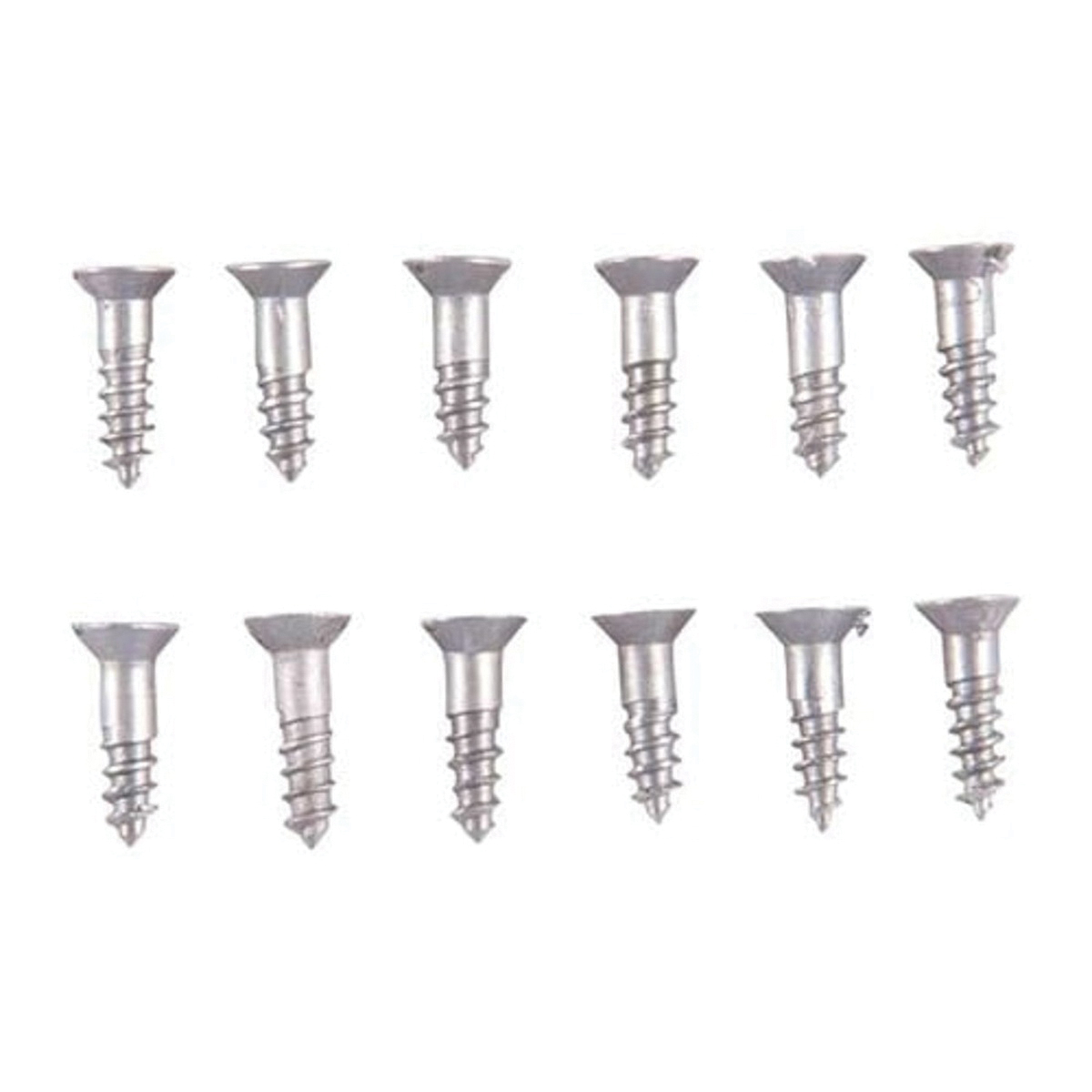 Brownells #3 x 0.38" Flat Head Wood Screw, Pack of 12 - Brownells