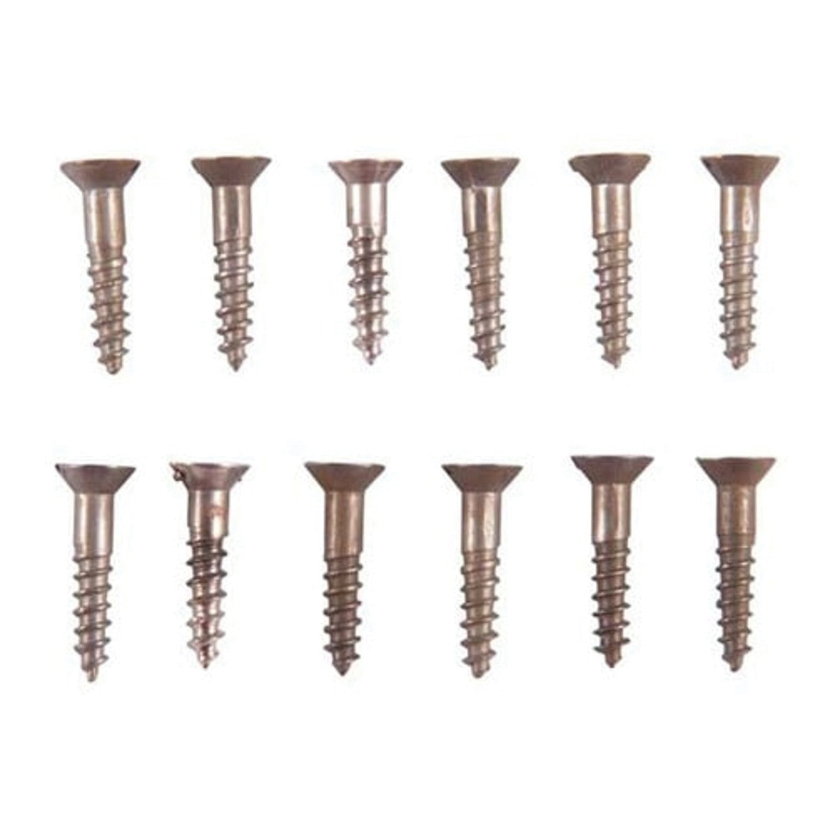 Brownells #3 x 0.50" Flat Head Wood Screw, Pack of 12 - Brownells