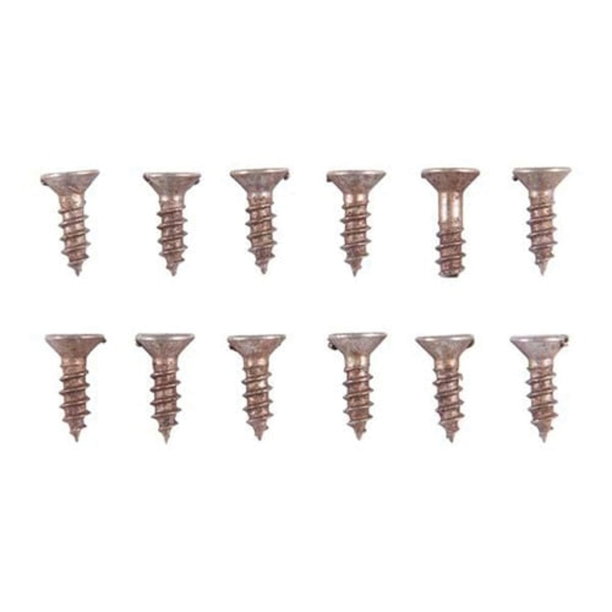 Brownells #4 x 0.38" Flat Head Wood Screw, Pack of 12 - Brownells