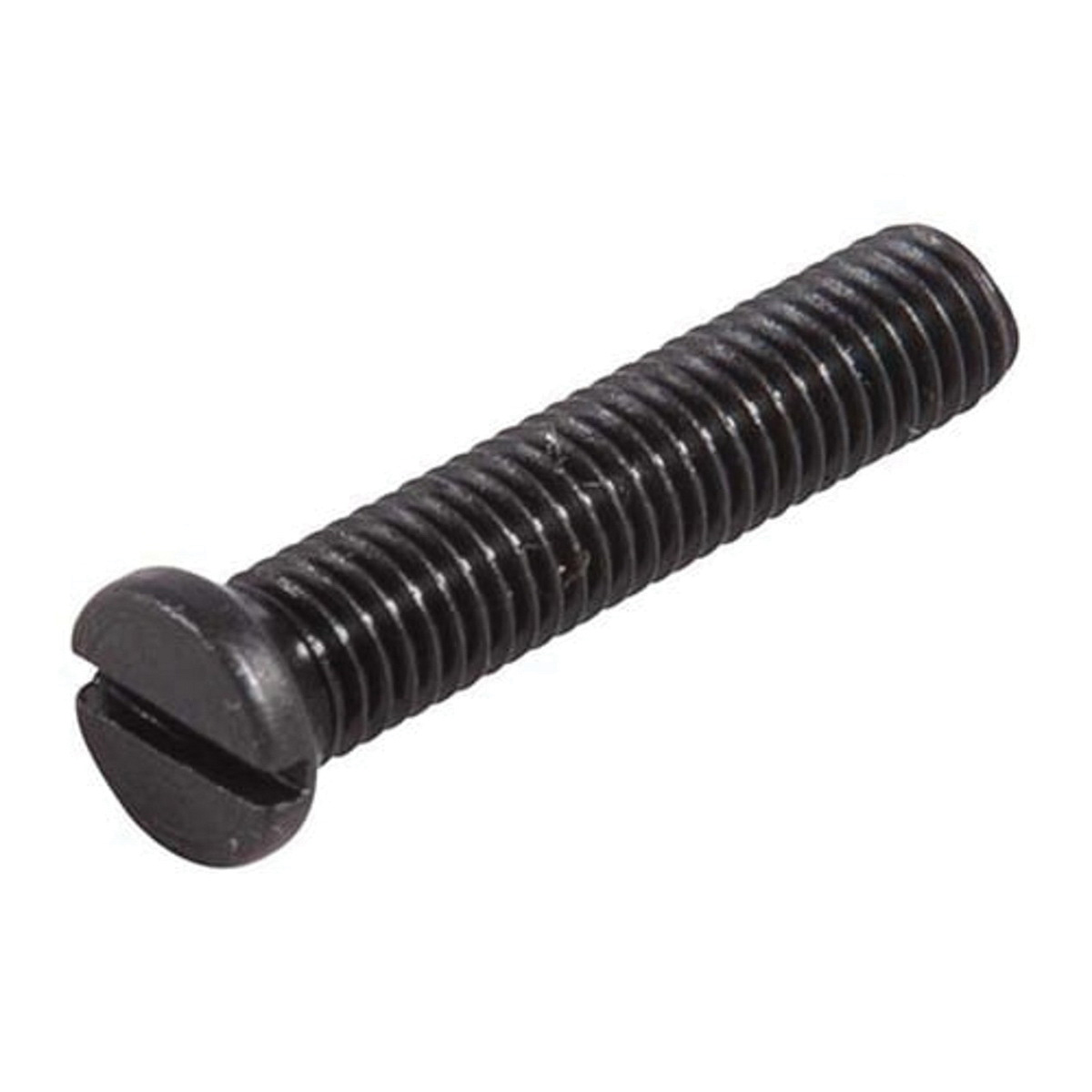 Brownells #8-40 x 0.75" Weaver Oval Head Long Screw, Black Pack of 12
