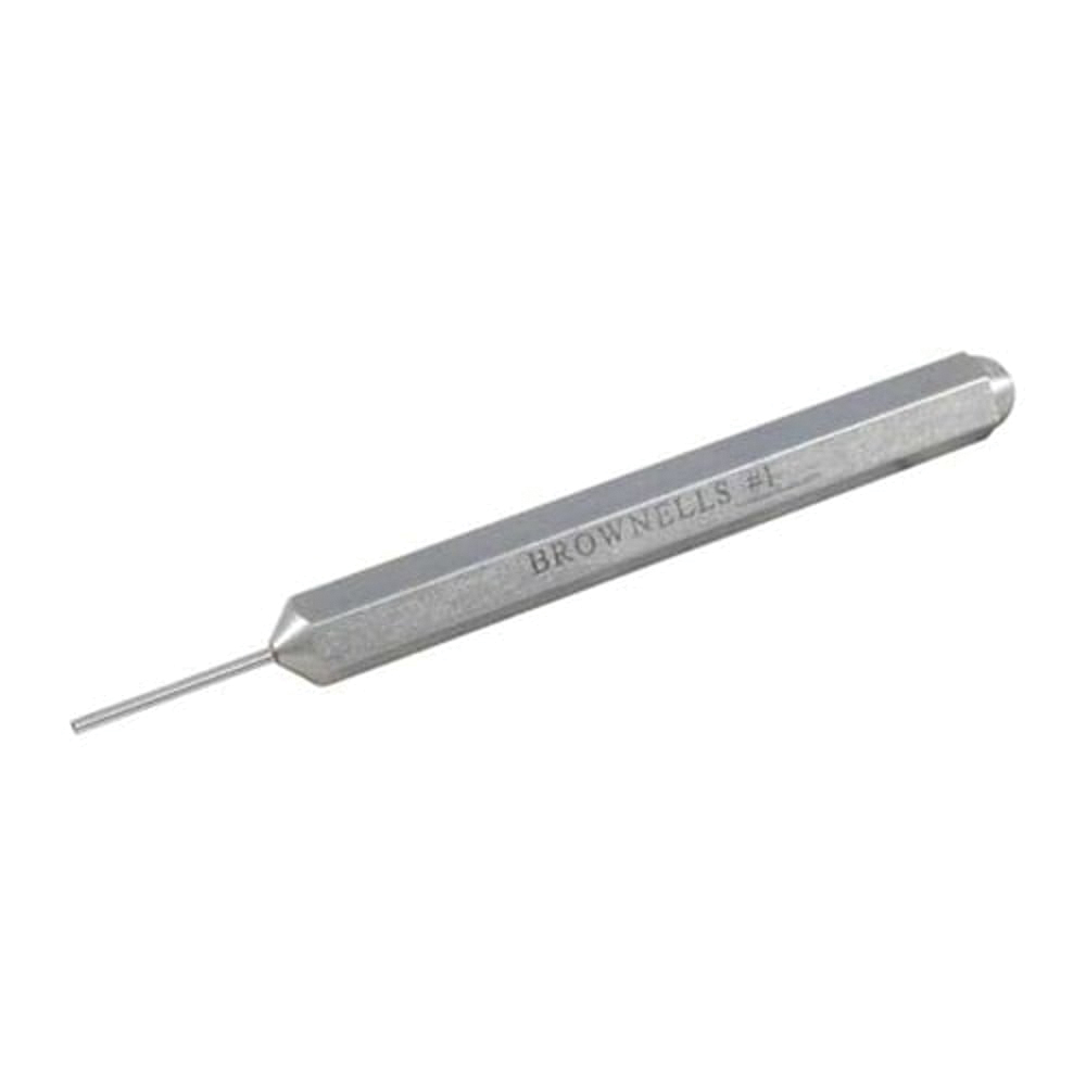 Brownells Model 1 #1 Long Length Cup Tip Punch - Brownells