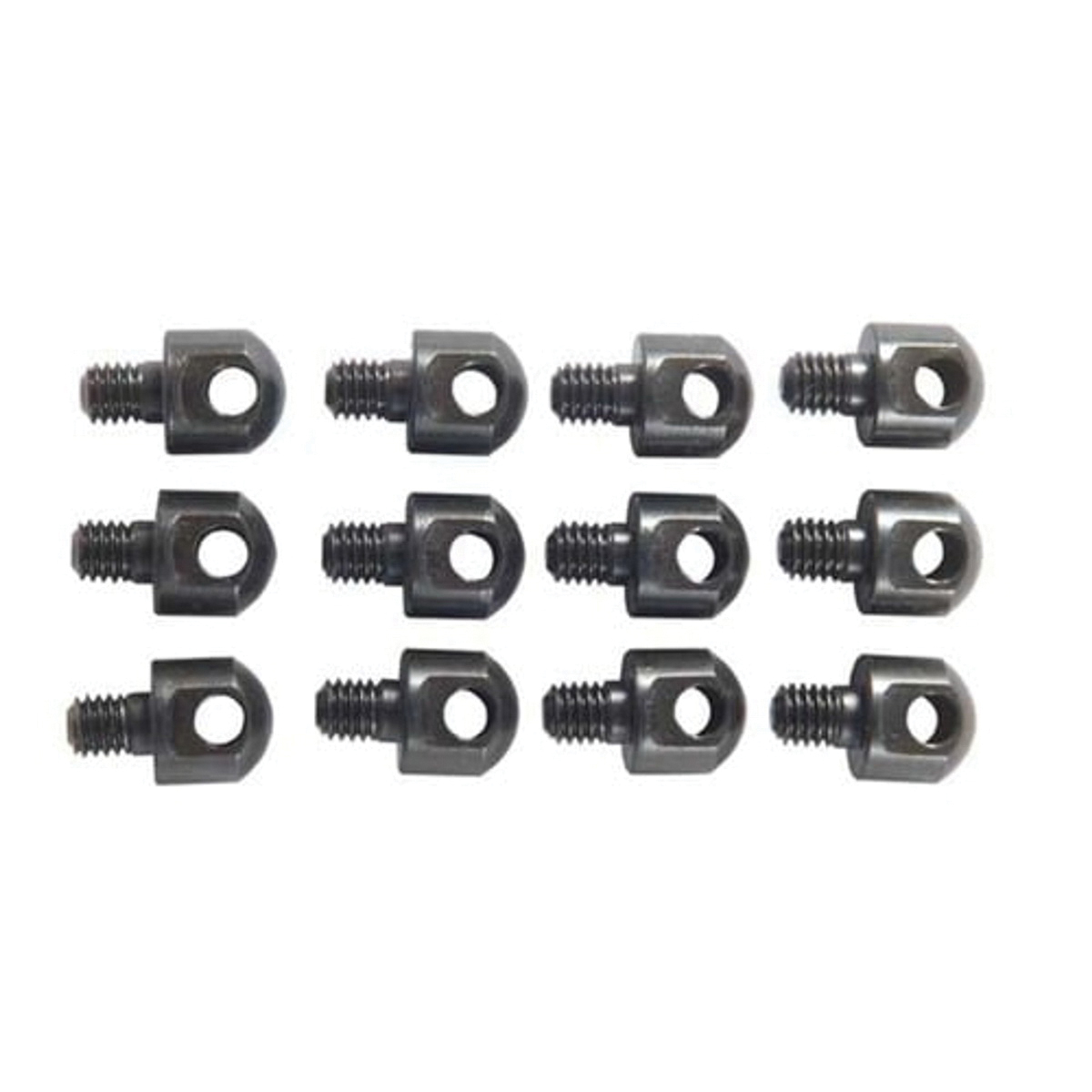 Uncle Mike's 12-Pack Dome Swivel Stud #10-32 x 1/4"