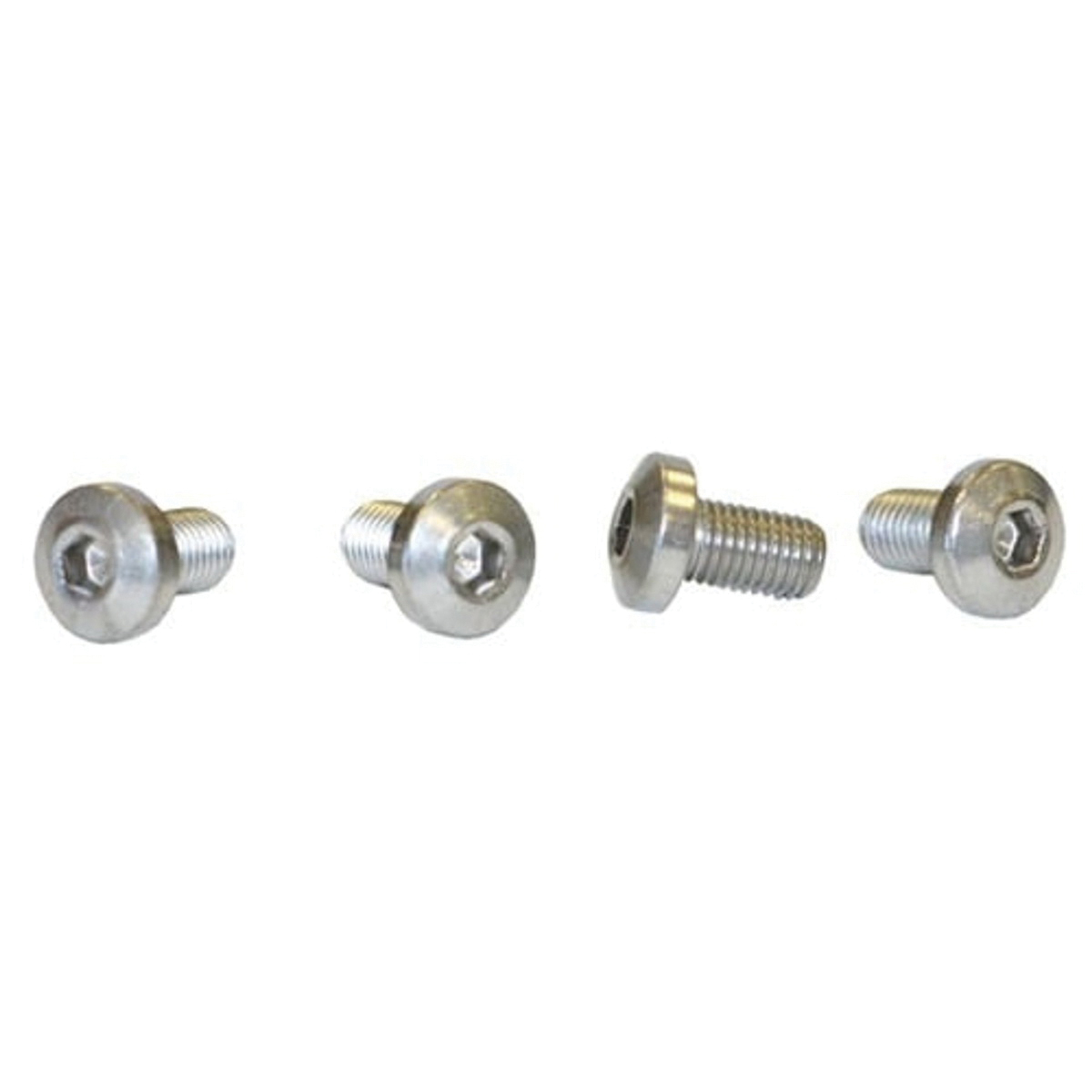 Brownells 4-Pack Allen Head Grip Screw Fits 1911 Commander/1911 Government, Stainless Steel