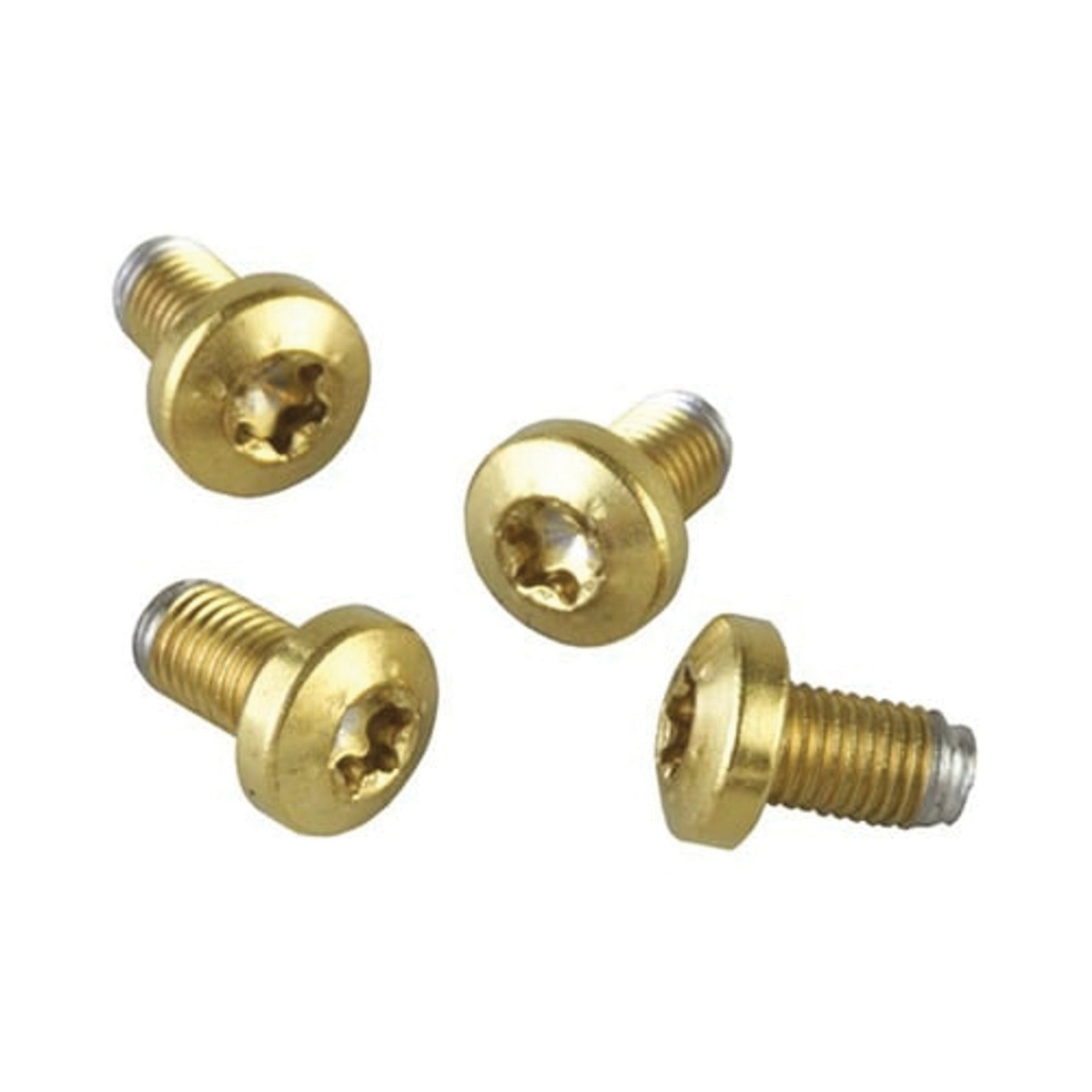 Brownells 4-Pack Torx Grip Screw Fits 1911 Commander/1911 Government, Gold