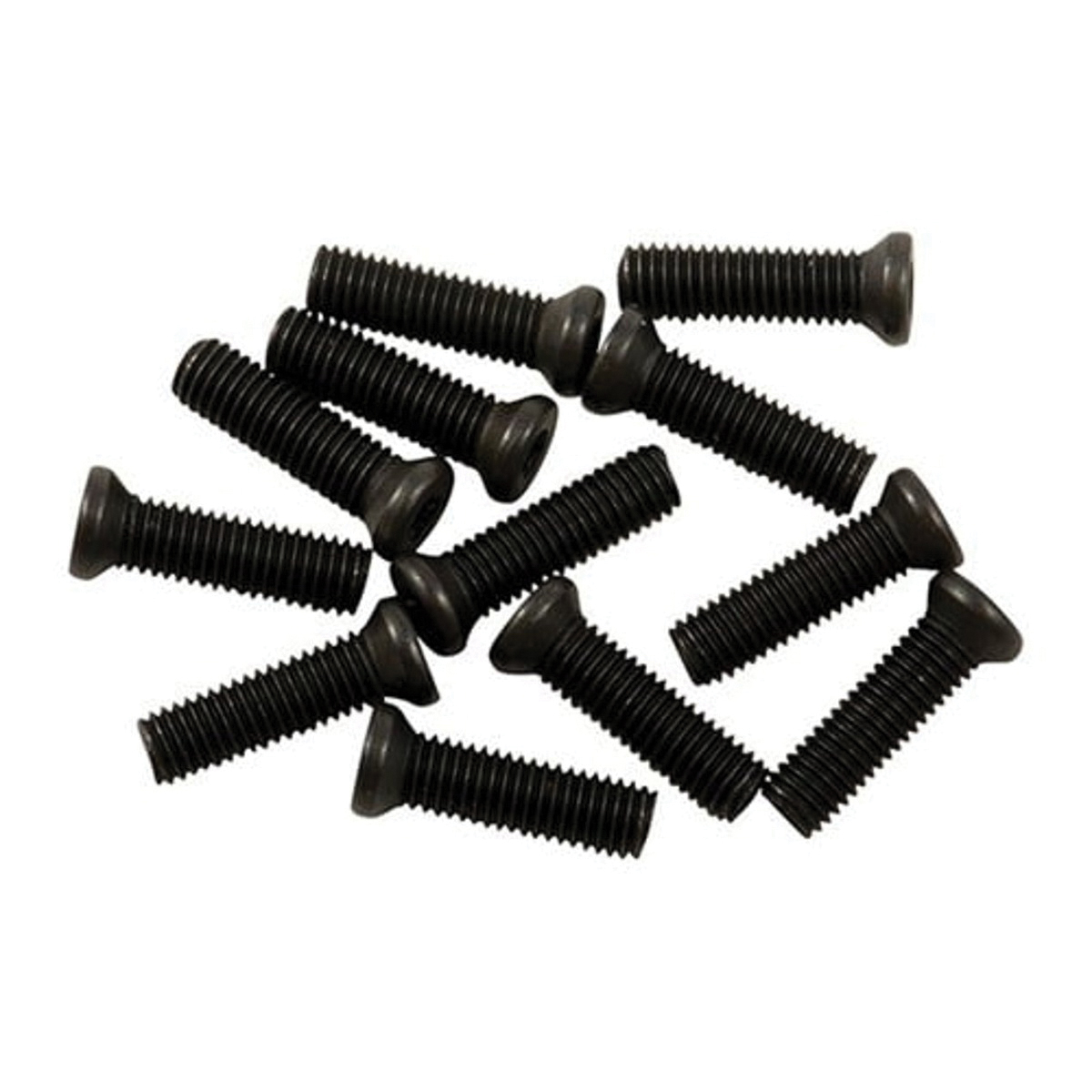 Brownells #8-40 x 0.59" T-10 Weaver Oval Screw, Black Pack of 12