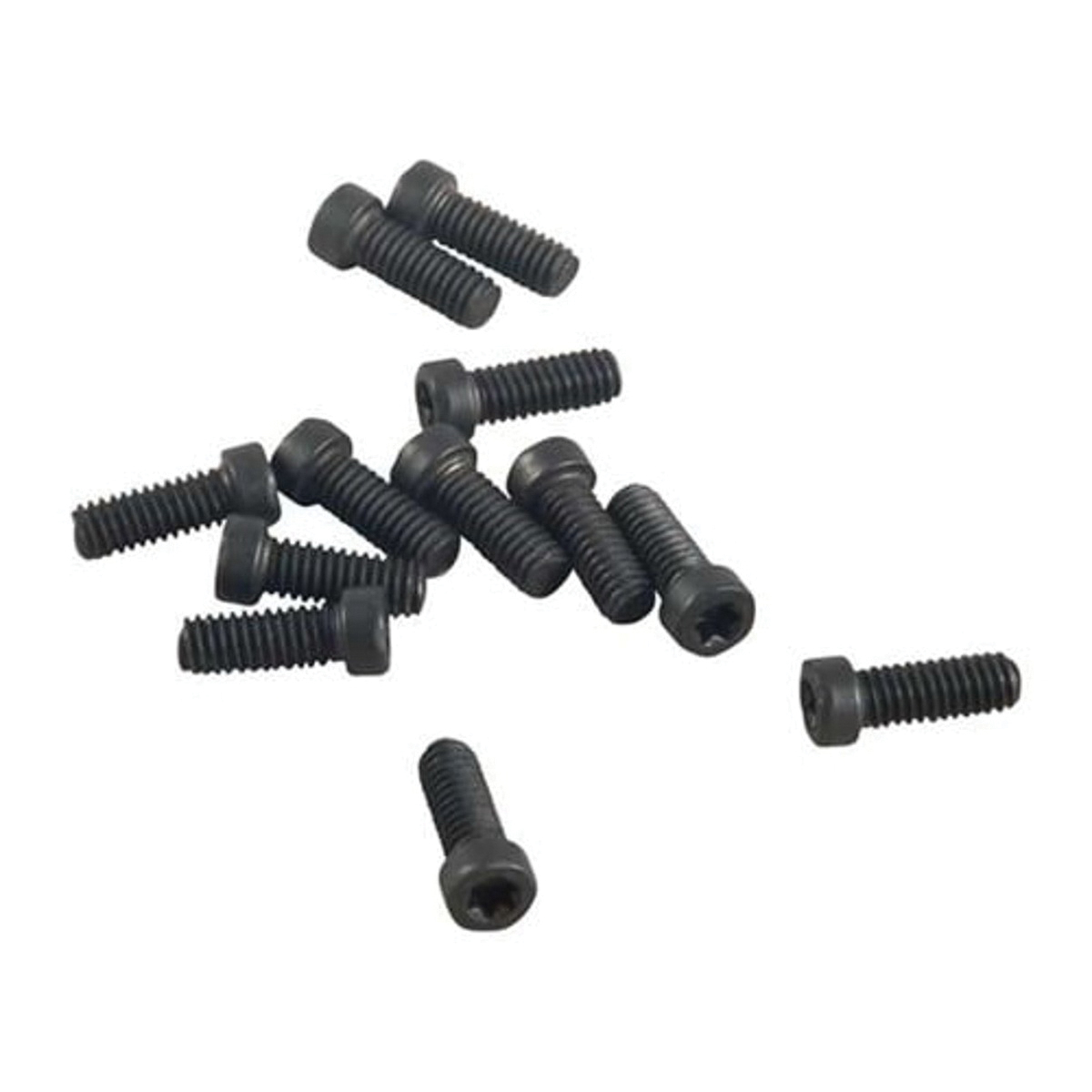 Brownells #6-40 x 0.38" T-10 Fillister Head Screw, Black Pack of 12