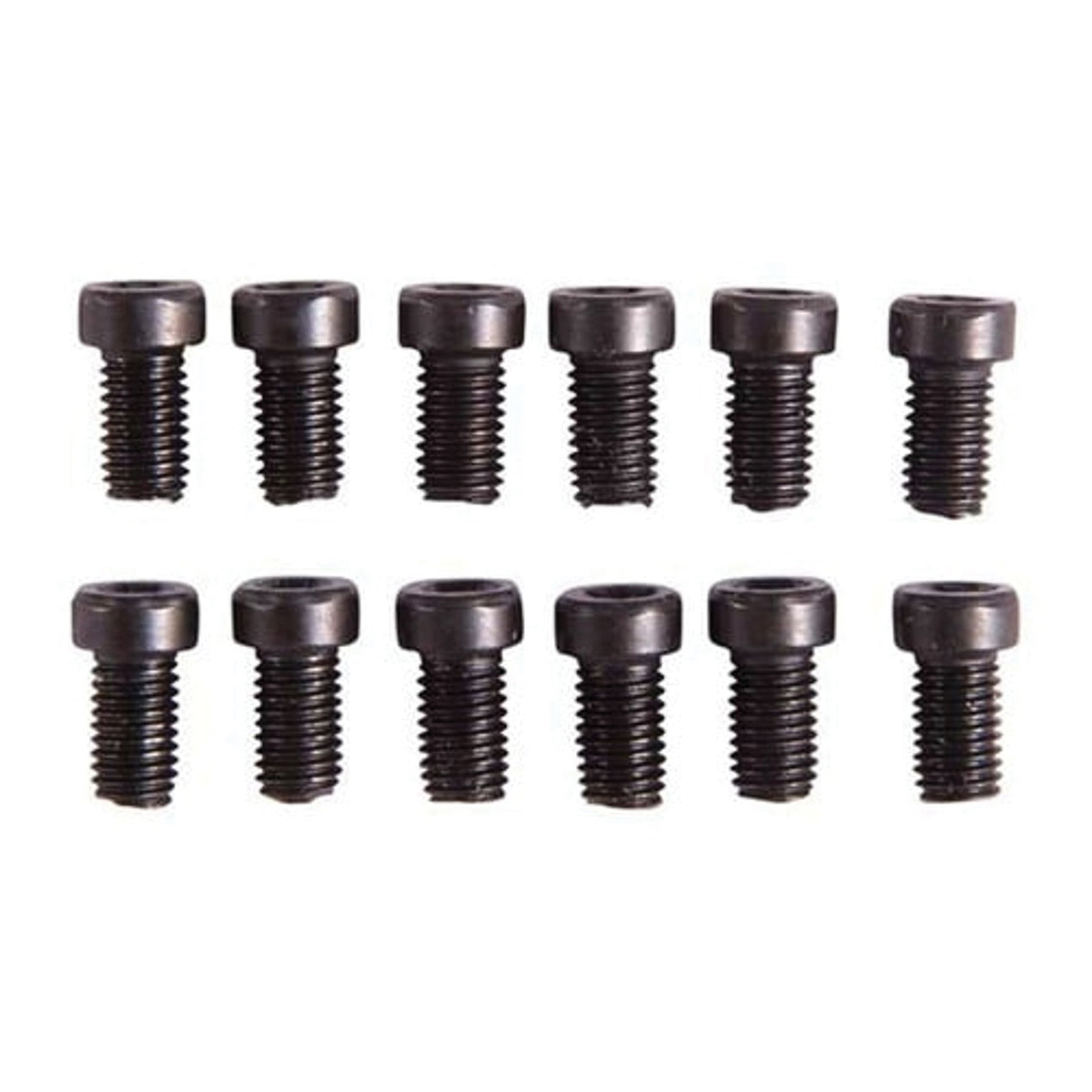 Brownells #6-48 x 0.25" T-10 Fillister Head Screw, Black Pack of 12