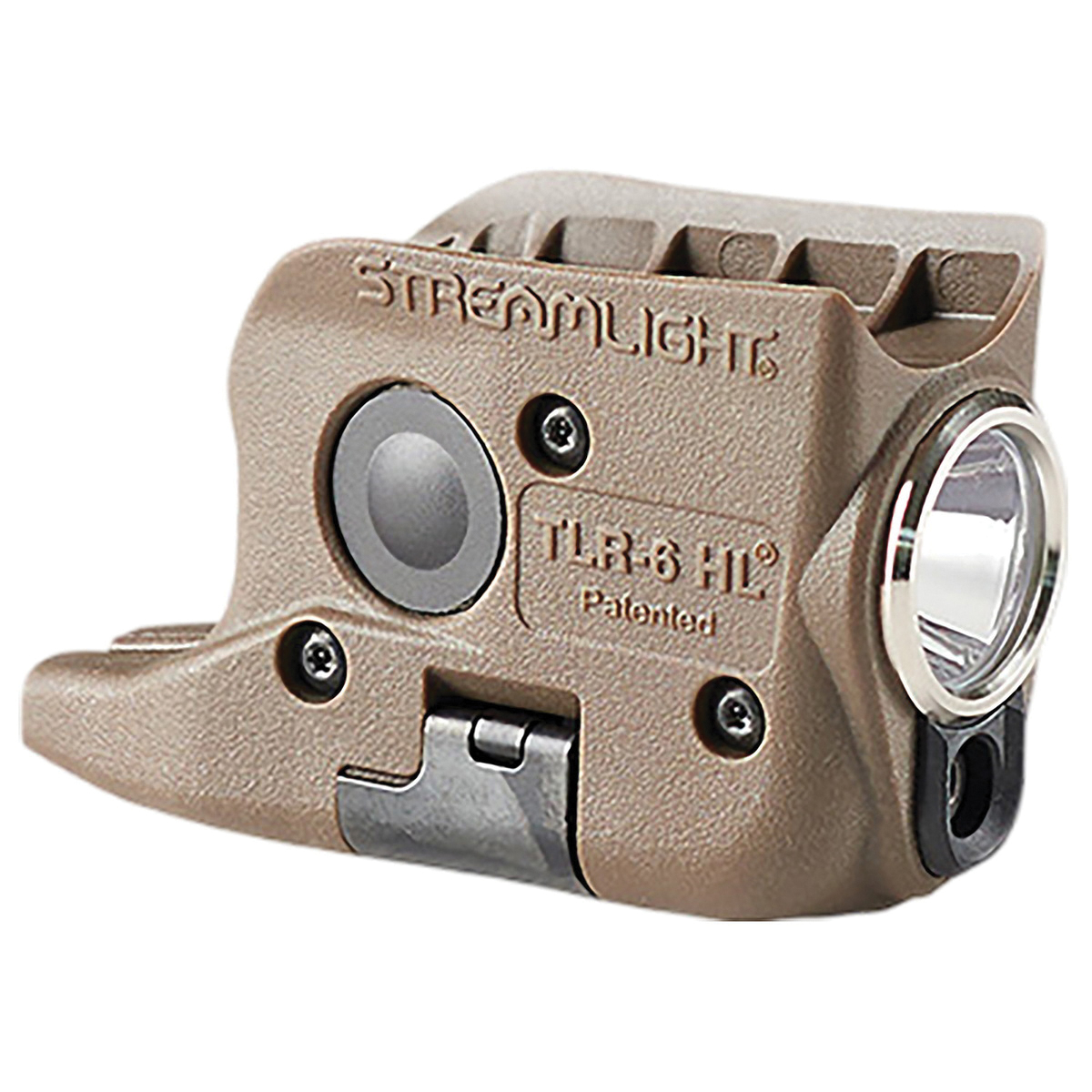 Streamlight TLR-6 HL G Tactical Light with Integrated Green Aiming Laser - 300 lm High-Performance - 69351 - Streamlight