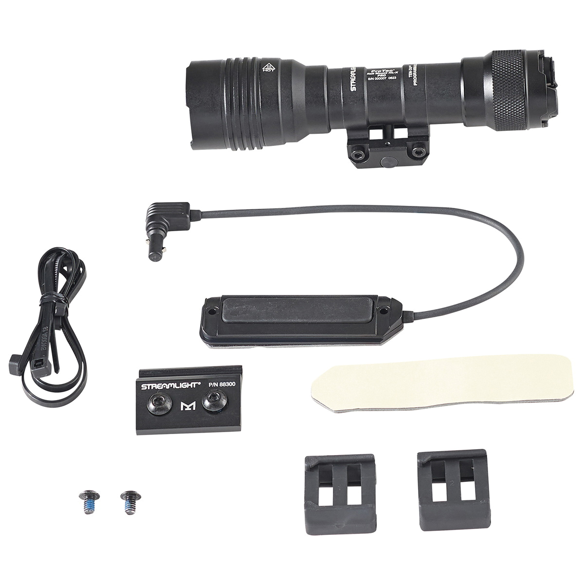 Streamlight ProTac Rail Mount HL-X Pro USB Long Gun Light System - 1000 lm USB Rechargeable Tactical Light - 88127 - Streamlight