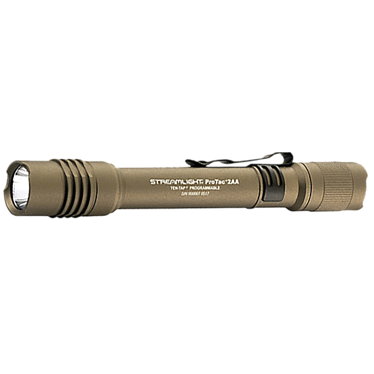 Streamlight ProTac 2AA-X USB Tactical Flashlight - 550 lm Compact Tactical Light with USB Rechargeable Battery - 88137 - Streamlight