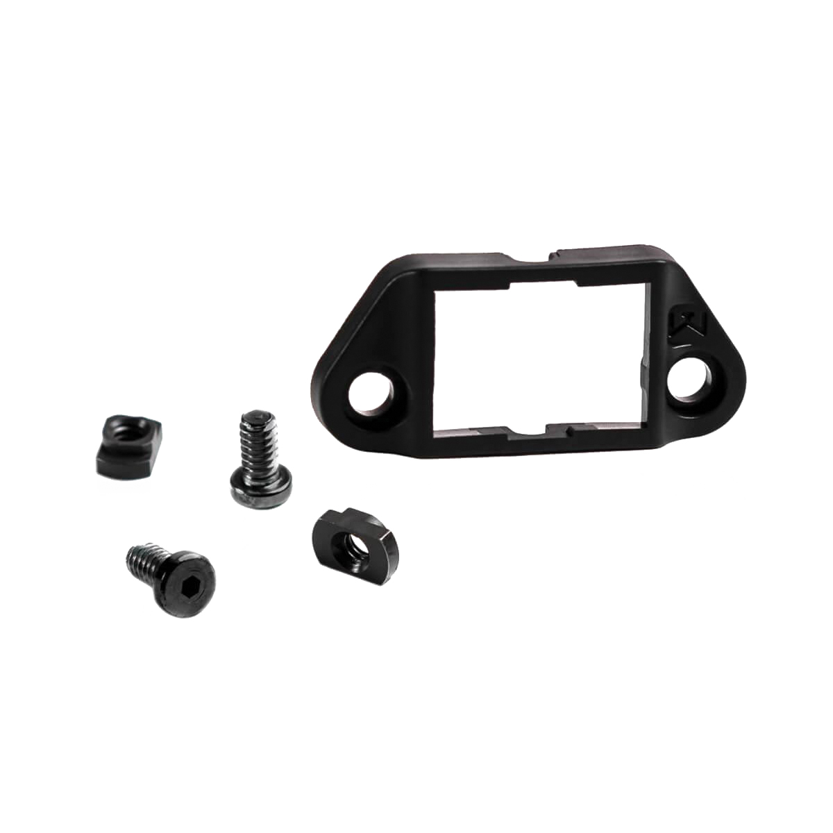 Unity Tactical ModButton Lite Remote Switch Mounting Kit - Polymer 2.20" Mounting Solution for Tactical Switches - MBL-MLOK-BLK - Unity Tactical