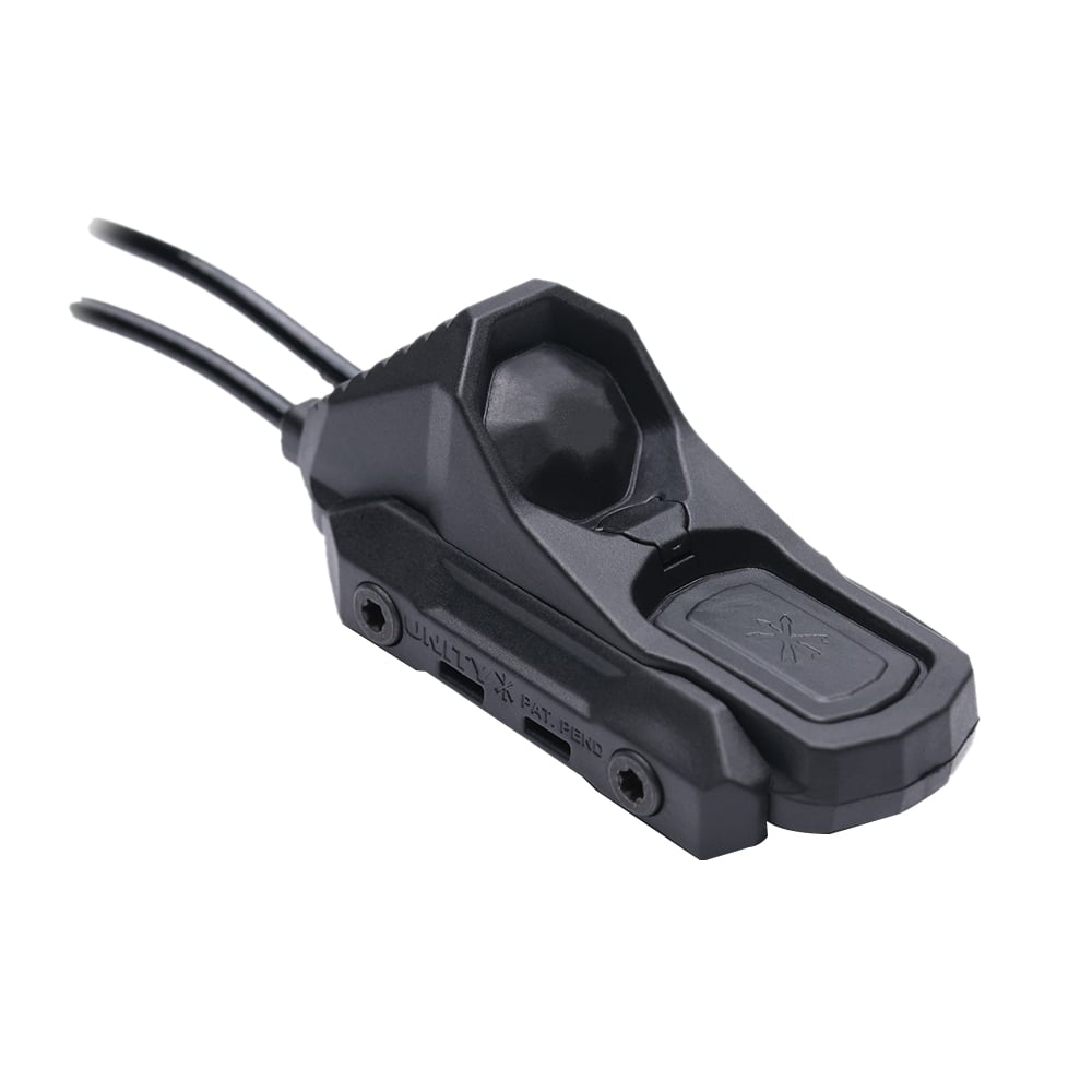 Unity Tactical Axon Sync Dual Lead Remote Switch Polymer 2.80" - Premium - AXNS-SN7B - Unity Tactical