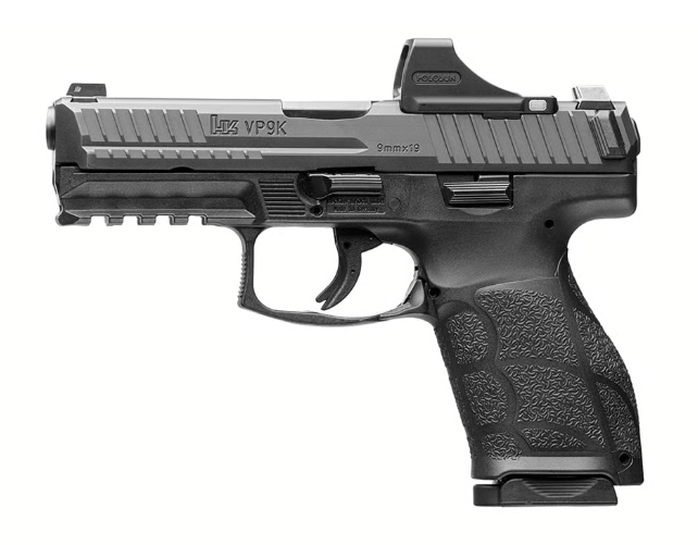 HK VP9A1 K Compact 4.09" 9mm W/ Holosun SCS (2)15rd Pistol - 81001120 - H&K