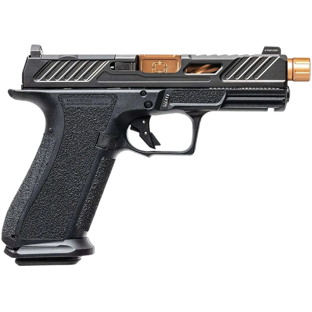 Shadow Systems XR920 Elite 9mm 4.50" 10rds Pistol, Black - Compact Size, Reliable Performance - SS-3037 - Shadow Systems