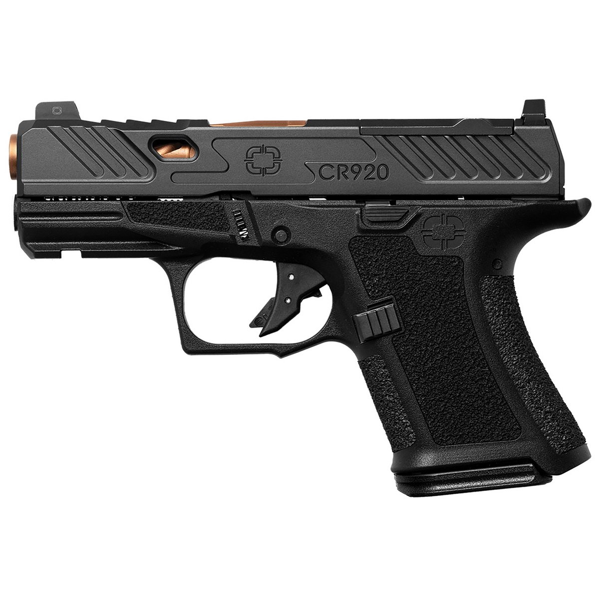 Shadow Systems CR920 Elite 9mm 3.41" 10rds Pistol, Black - Compact Elite Firearm - SS-4039 - Shadow Systems