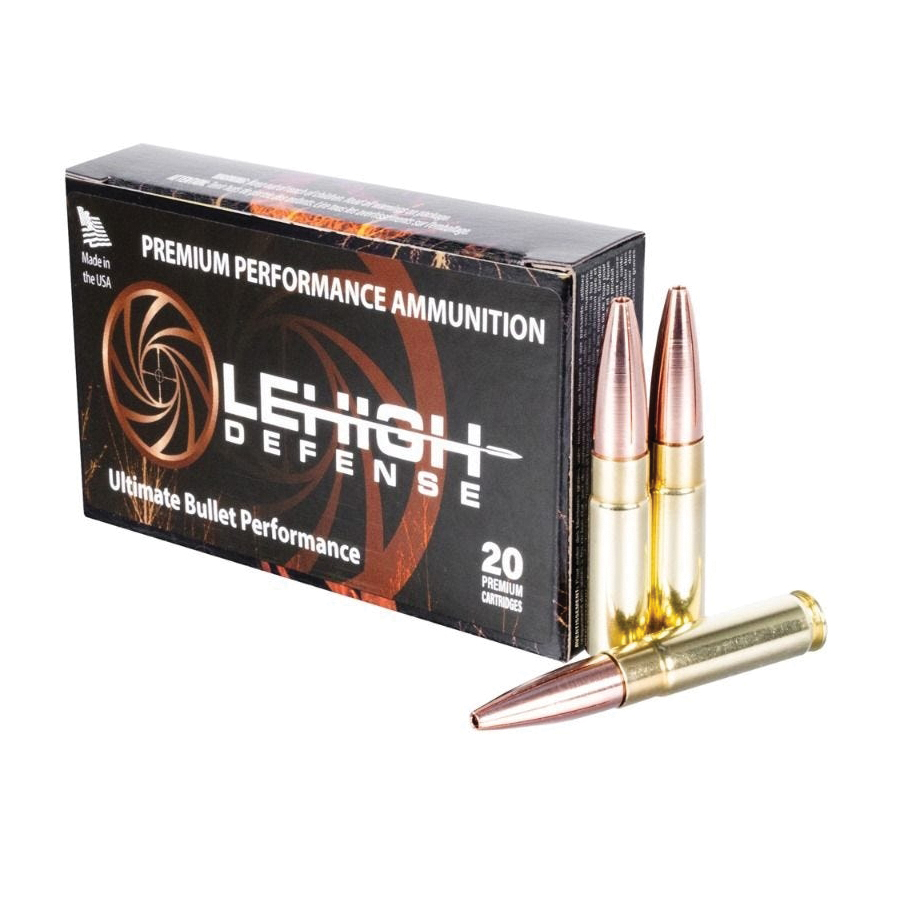 Lehigh Defense Maximum Expansion .300 AAC Blackout 194 gr BTHP 20rds Rifle Subsonic Ammo for Subsonic Accuracy - LA300BLK-194-ME - Lehigh Defense