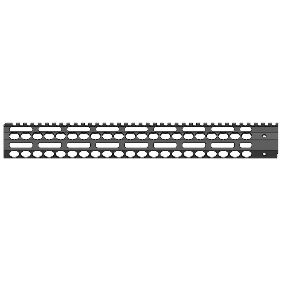 Bowden Tactical AirRail Full Flat-Top Standard Handguard 15", Black - Superior Quality, Versatile Handguard - J13760-15 - Bowden Tactical