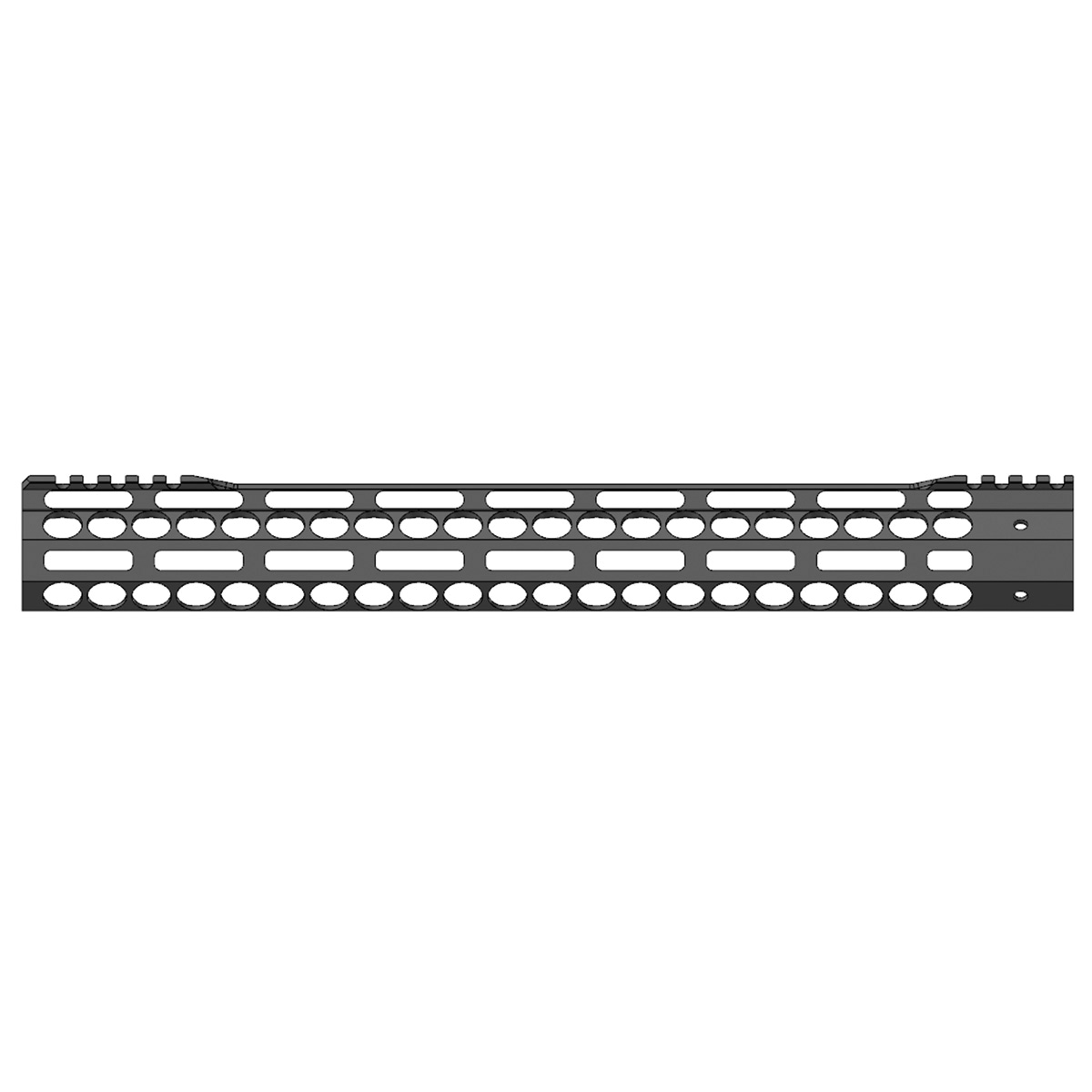 Bowden Tactical AirRail Competition Standard Handguard 15", Black - Reliable, Modular Handguard - J13760-15C - Bowden Tactical