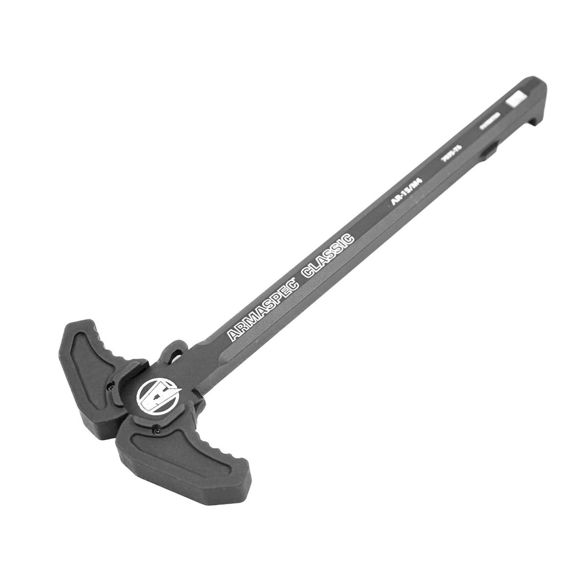 Armaspec Classic Charging Handle, Black - Reliable Charging Handle for Enhanced Function - ARM165-BLK - Armaspec