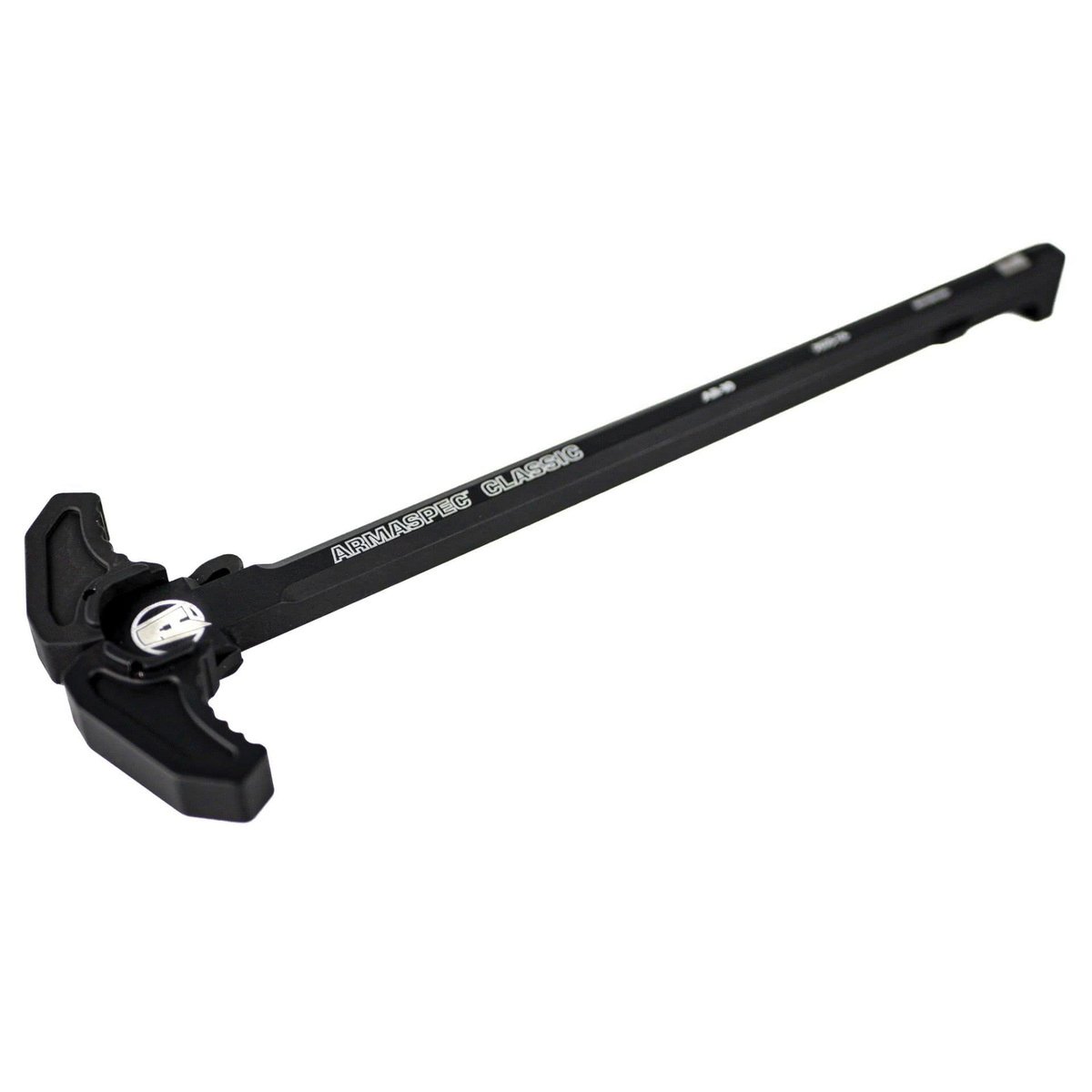 Armaspec Classic Charging Handle, Black - Reliable Charging Handle for Improved Firearm Function - ARM166-BLK - Armaspec