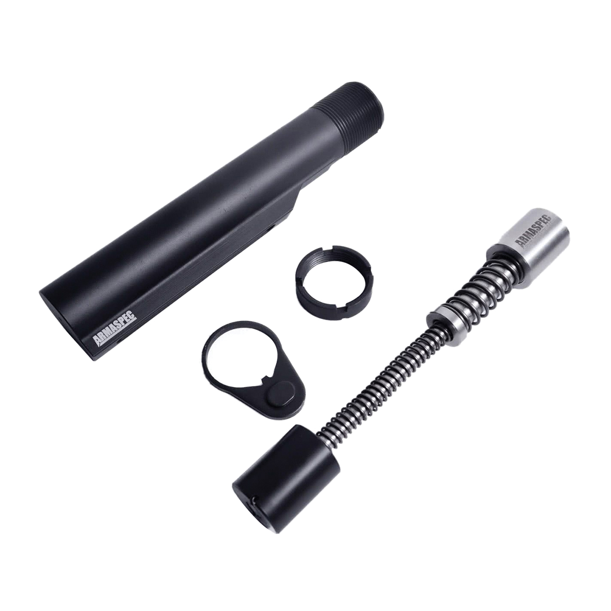 Armaspec SRS Gen 4 Buffer-H Kit, Black - Heavy-Duty Buffer for Improved Recoil Control - ARM263-H - Armaspec