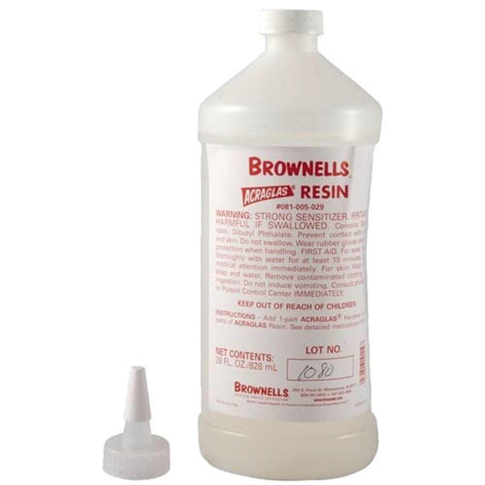 Brownells Acraglas Resin, 28 oz