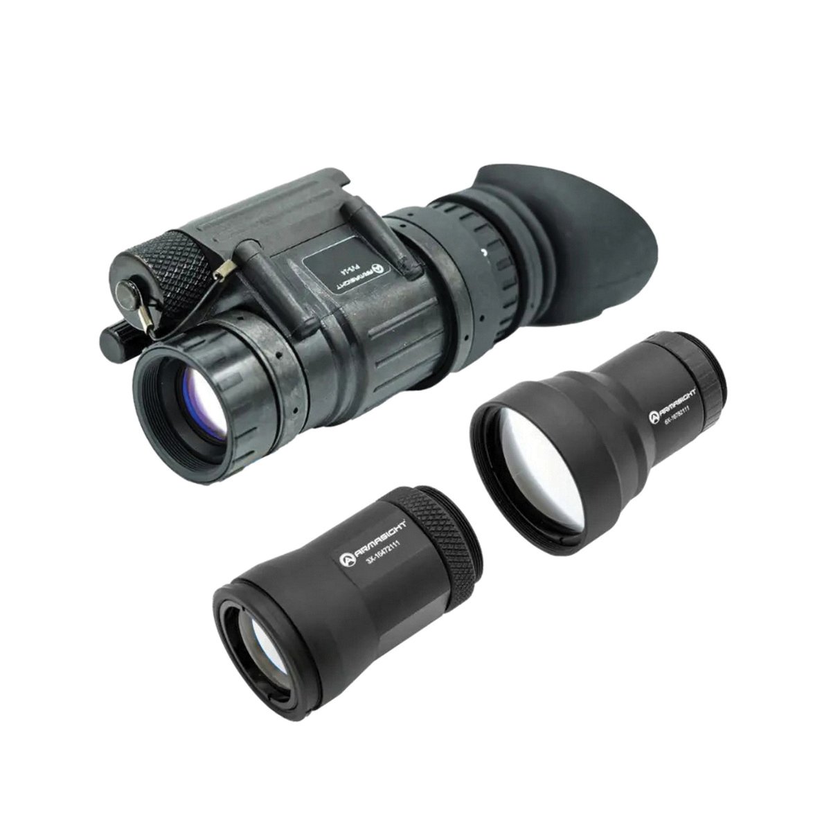 Armasight PVS14 Night Vision Monocular Observation Kit 1/3/6x27mm - Night Vision Monocular for Comprehensive Viewing - NAMPVS14OBG9DH1 - Armasight